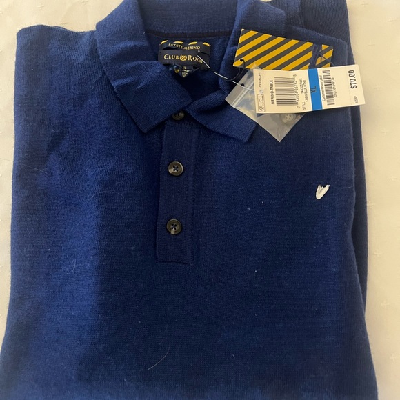 Macy’s Club Room Merino Sweater Men Size XL NWT - Picture 3 of 3